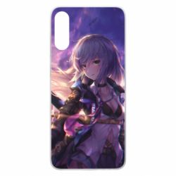 Чохол для Samsung A70 Anime warrior-girl - PrintSalon
