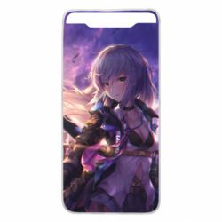 Чохол для Samsung A80 Anime warrior-girl - PrintSalon