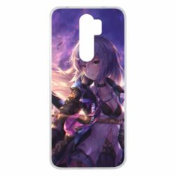 Чохол для Xiaomi Redmi Note 8 Pro Anime warrior-girl - PrintSalon
