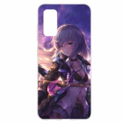 Чохол для Samsung S20 Anime warrior-girl - PrintSalon