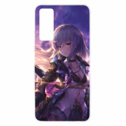 Чохол для Huawei P Smart 2021 Anime warrior-girl - PrintSalon