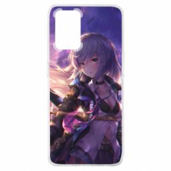 Чохол для Oppo A74 4G Anime warrior-girl - PrintSalon