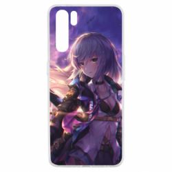 Чохол для Oppo A91 / Reno3Anime warrior-girl - PrintSalon