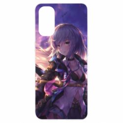 Чохол для Oppo Reno 4Anime warrior-girl - PrintSalon