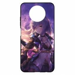 Чохол для Xiaomi Redmi Note 9 5G/Redmi Note 9T Anime warrior-girl - PrintSalon