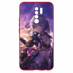 Чохол для Xiaomi Redmi 9 Anime warrior-girl - PrintSalon