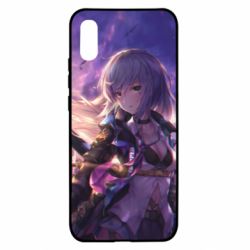 Чохол для Xiaomi Redmi 9a Anime warrior-girl - PrintSalon