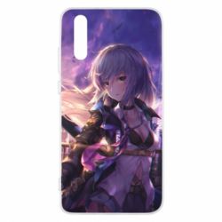 Чохол для Huawei P20 Anime warrior-girl - PrintSalon
