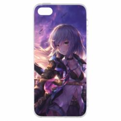 Чохол для iphone 5/5S/SE Anime warrior-girl - PrintSalon