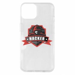 Чехол для iPhone 14 Anonymous Hacker