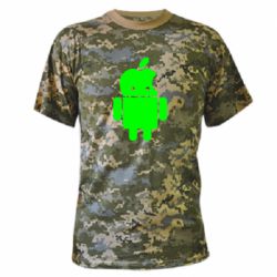 Камуфляжная футболка Apdroid - PrintSalon