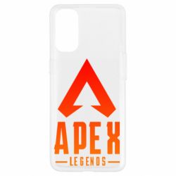 Чехол для Oppo Reno 4 Apex legends gradient logo - PrintSalon