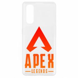 Чехол для Oppo Find X2 Apex legends gradient logo-PrintSalon Чехол для Oppo Find X2 Apex legends gradient logo