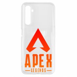Чехол для Realme 6 Apex legends gradient logo - PrintSalon