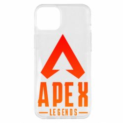 Чехол для iPhone 14 Plus Apex legends gradient logo - PrintSalon
