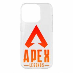 Чехол для iPhone 14 Pro Apex legends gradient logo - PrintSalon