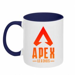 Чашка двухцветная 320ml Apex legends gradient logo - PrintSalon