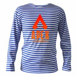Тельняшка с длинным рукавом Apex legends gradient logo - PrintSalon