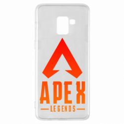 Чехол для Samsung A8+ 2018 Apex legends gradient logo - PrintSalon