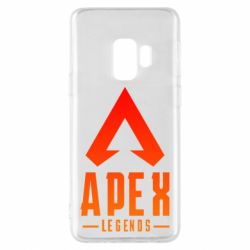 Чехол для Samsung S9 Apex legends gradient logo-PrintSalon Чехол для Samsung S9 Apex legends gradient logo