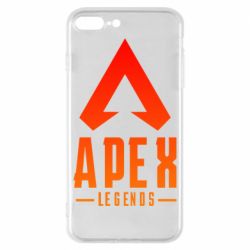 Чехол для iPhone 8 Plus Apex legends gradient logo - PrintSalon