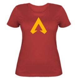 Женская футболка Apex legends logotype - PrintSalon