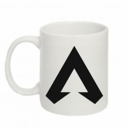 Чашка 320ml Apex legends logotype-PrintSalon Чашка 320ml Apex legends logotype