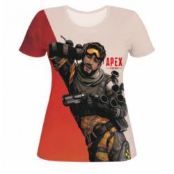 Женская футболка 3D Apex Legends: Mirage - PrintSalon
