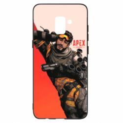 Чехол для Samsung A8+ 2018 Apex Legends: Mirage - PrintSalon