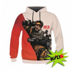 Детское 3D худи Apex Legends: Mirage - PrintSalon
