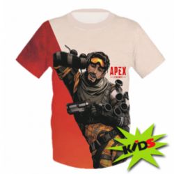 Детская 3D футболка Apex Legends: Mirage - PrintSalon