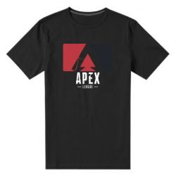 Мужская футболка премиум Apex red-black - PrintSalon
