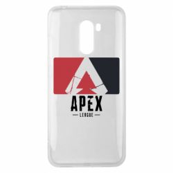 Чехол для Xiaomi Pocophone F1 Apex red-black - PrintSalon