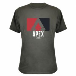 Камуфляжная футболка Apex red-black - PrintSalon