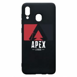 Чехол для Samsung A20 Apex red-black - PrintSalon