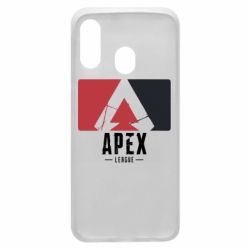 Чехол для Samsung A40 Apex red-black - PrintSalon