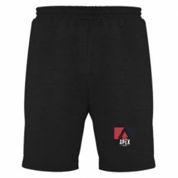Мужские шорты Apex red-black - PrintSalon