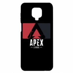 Чехол для Xiaomi Redmi Note 9S/9Pro/9Pro Max Apex red-black - PrintSalon