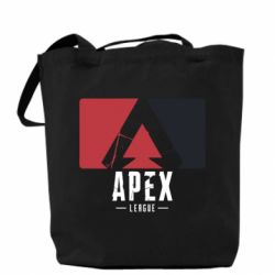 Эко-сумка Apex red-black - PrintSalon
