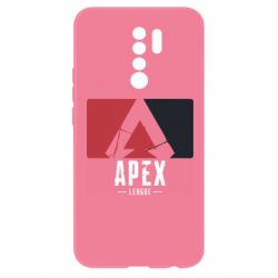 Чехол для Xiaomi Redmi 9 Apex red-black - PrintSalon