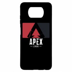 Чехол для Xiaomi Poco X3 Apex red-black - PrintSalon