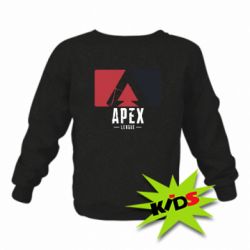 Детский свитшот Apex red-black - PrintSalon