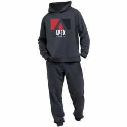 Мужской костюм Apex red-black - PrintSalon