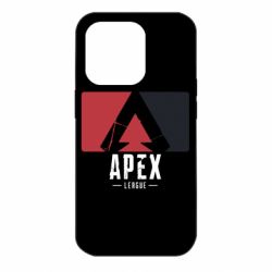 Чехол для iPhone 14 Pro Apex red-black - PrintSalon
