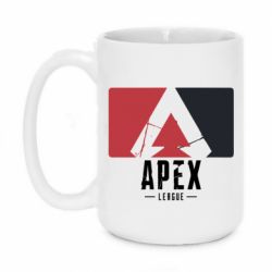 Чашка 420ml Apex red-black - PrintSalon