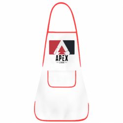 Фартук Apex red-black - PrintSalon