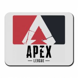 Коврик для мыши Apex red-black - PrintSalon