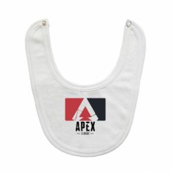 Слюнявчик  Apex red-black - PrintSalon