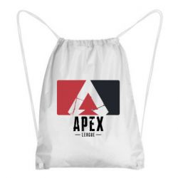 Рюкзак-мешок Apex red-black - PrintSalon