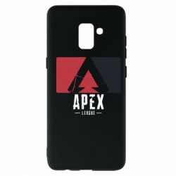 Чехол для Samsung A8+ 2018 Apex red-black - PrintSalon